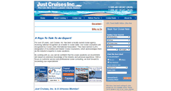 Desktop Screenshot of justcruisesinc.com